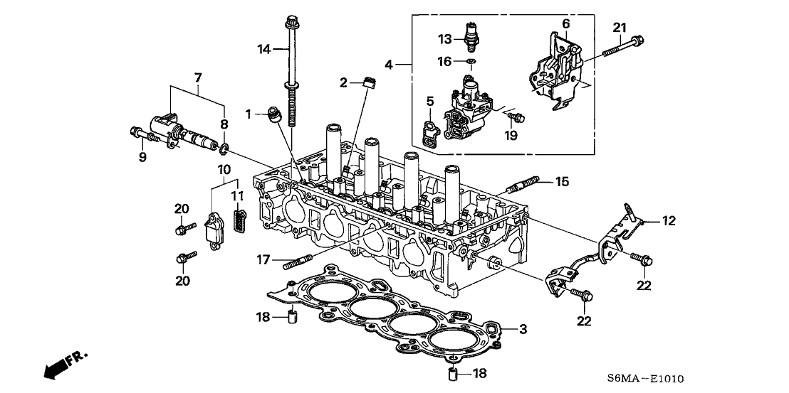 OEM HONDA K SERIES VTEC SOLENOID GASKET - GENUINE HONDA