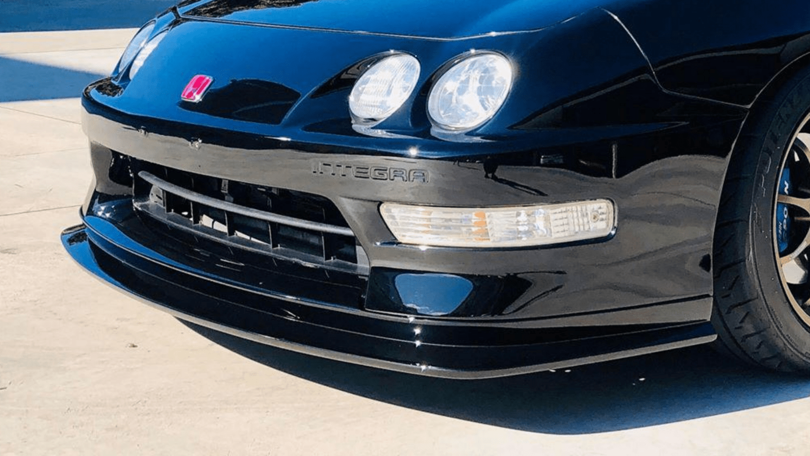 EXCEED JAPAN FRONT LIP SPOILER INTEGRA DC2 COUPE 9801