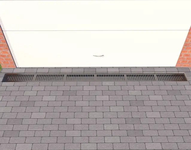 How to install a channel drainage system JDP