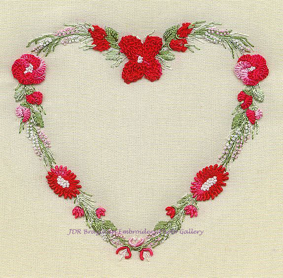 Embroidery Country Heart by EdMar 1514 Brazilian Embroidery