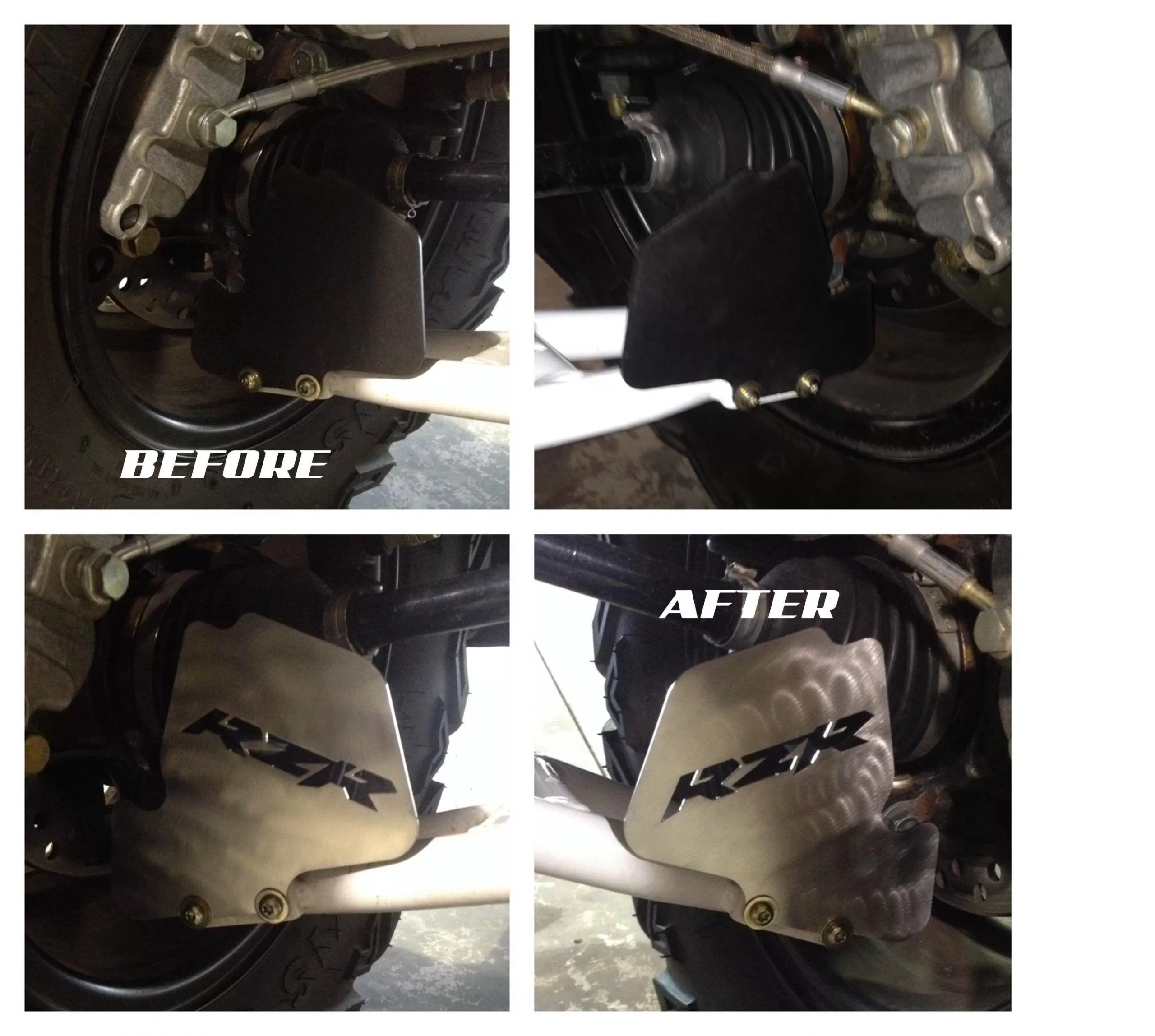 Polaris RZR CV Boot Guards (Pair) JDS Customs