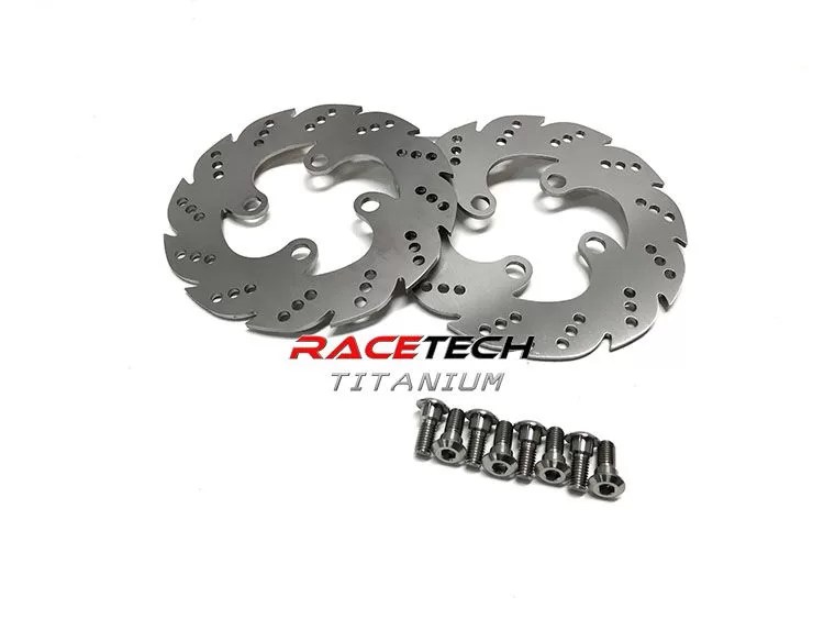 Yamaha Banshee Racetech Titanium Front Brake Rotors JDS Customs