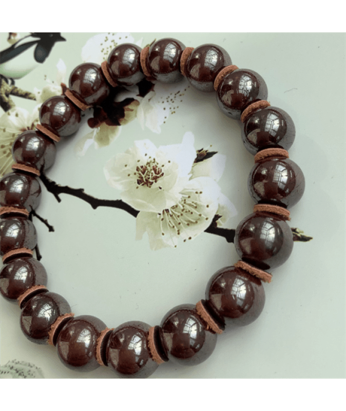 Raw Cinnabar Bracelet