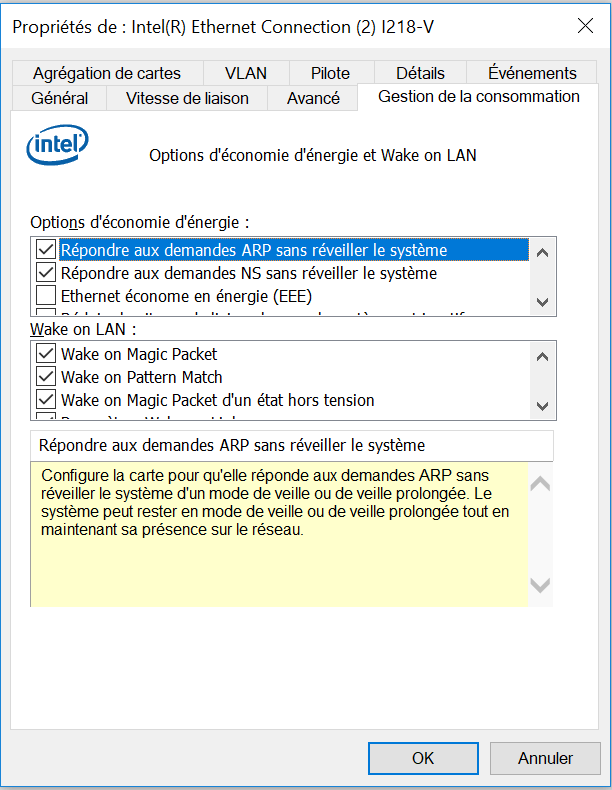 Tutoriel Réveiller en Wake on wan un PC situé dans un