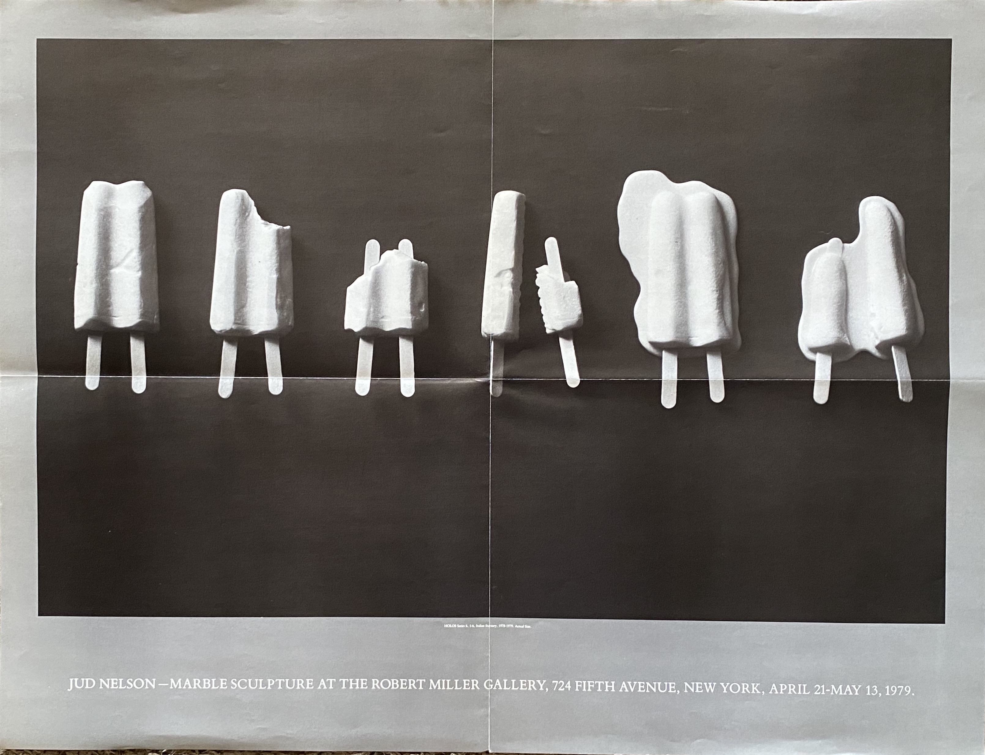 Jud Nelson. Marble Sculpture at the Robert Miller Gallery, New York, April 21 May 13, 1979 J