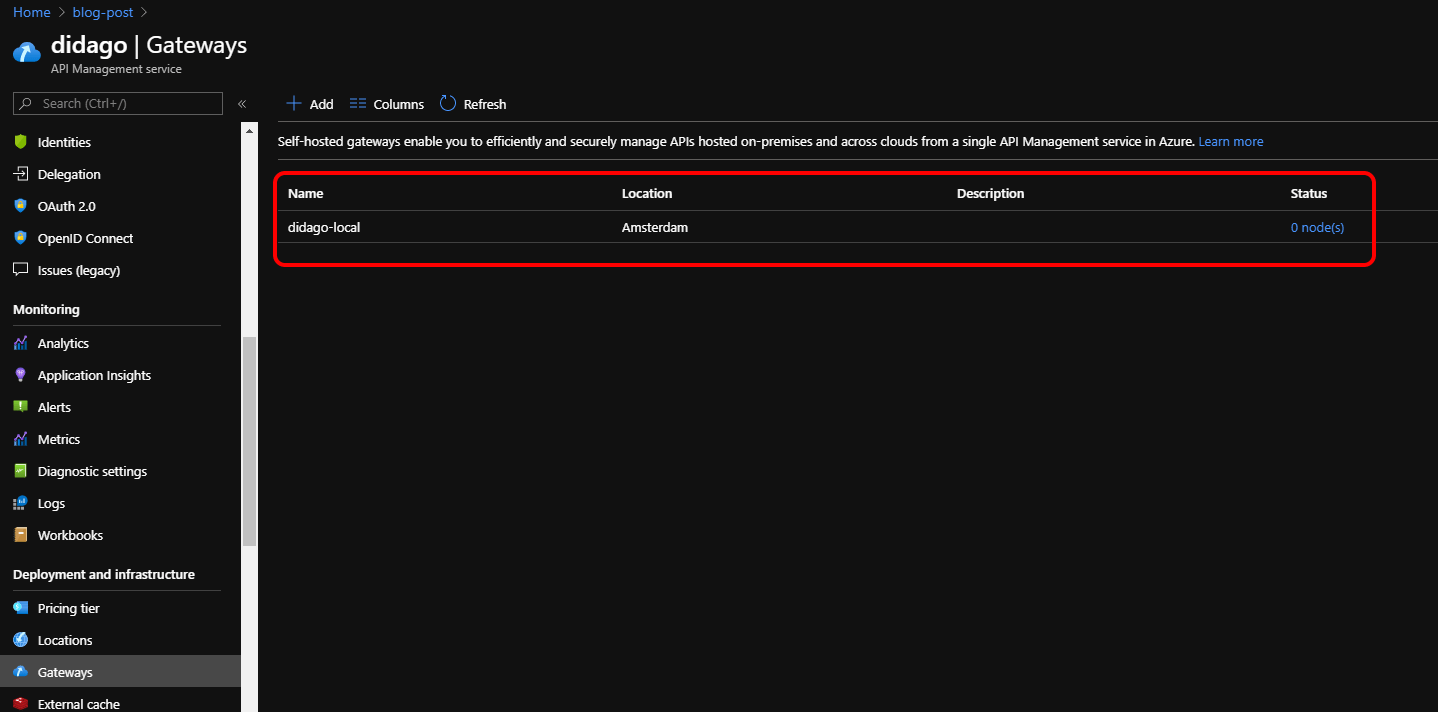 Azure API Management selfhosted gateway JeanPaul Smit Azure