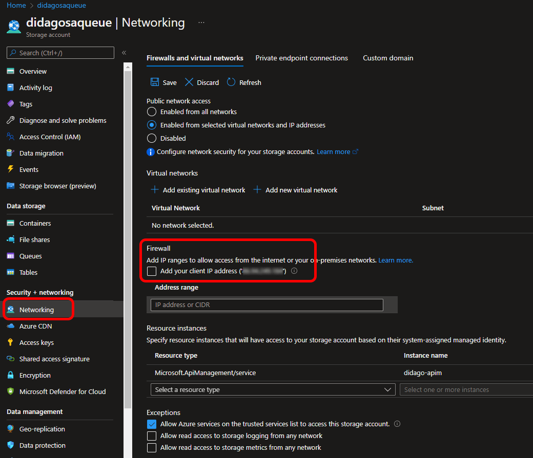 Protecting Azure Storage Account Queues via API Management JeanPaul