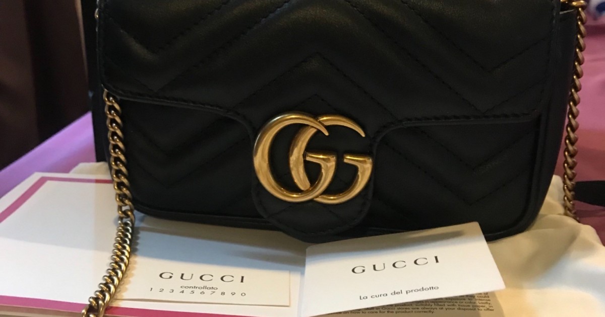 เปรียบเทียบกระเป๋า Gucci marmont super mini แท้ VS ปลอม (ที่เนียนมากกกก)