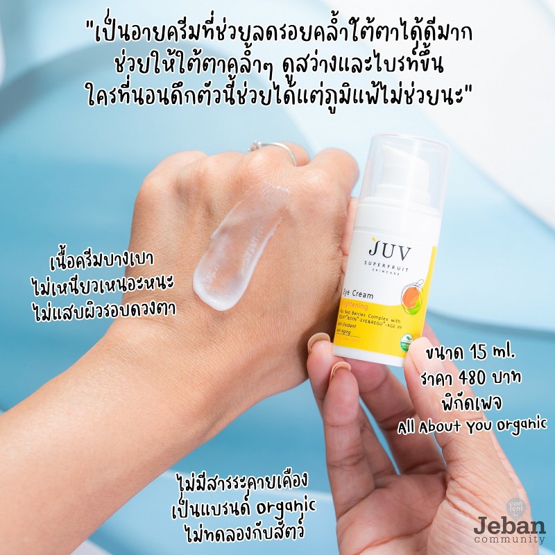 รีวิว 10 อายครีมถูกและดีสยบแพนด้า!!!