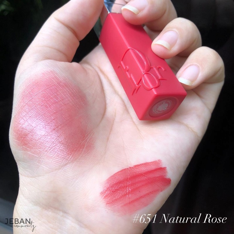 Dior Addict Lip Tint สี 651 Natural Rose สีสวยธรรมชาติมาก