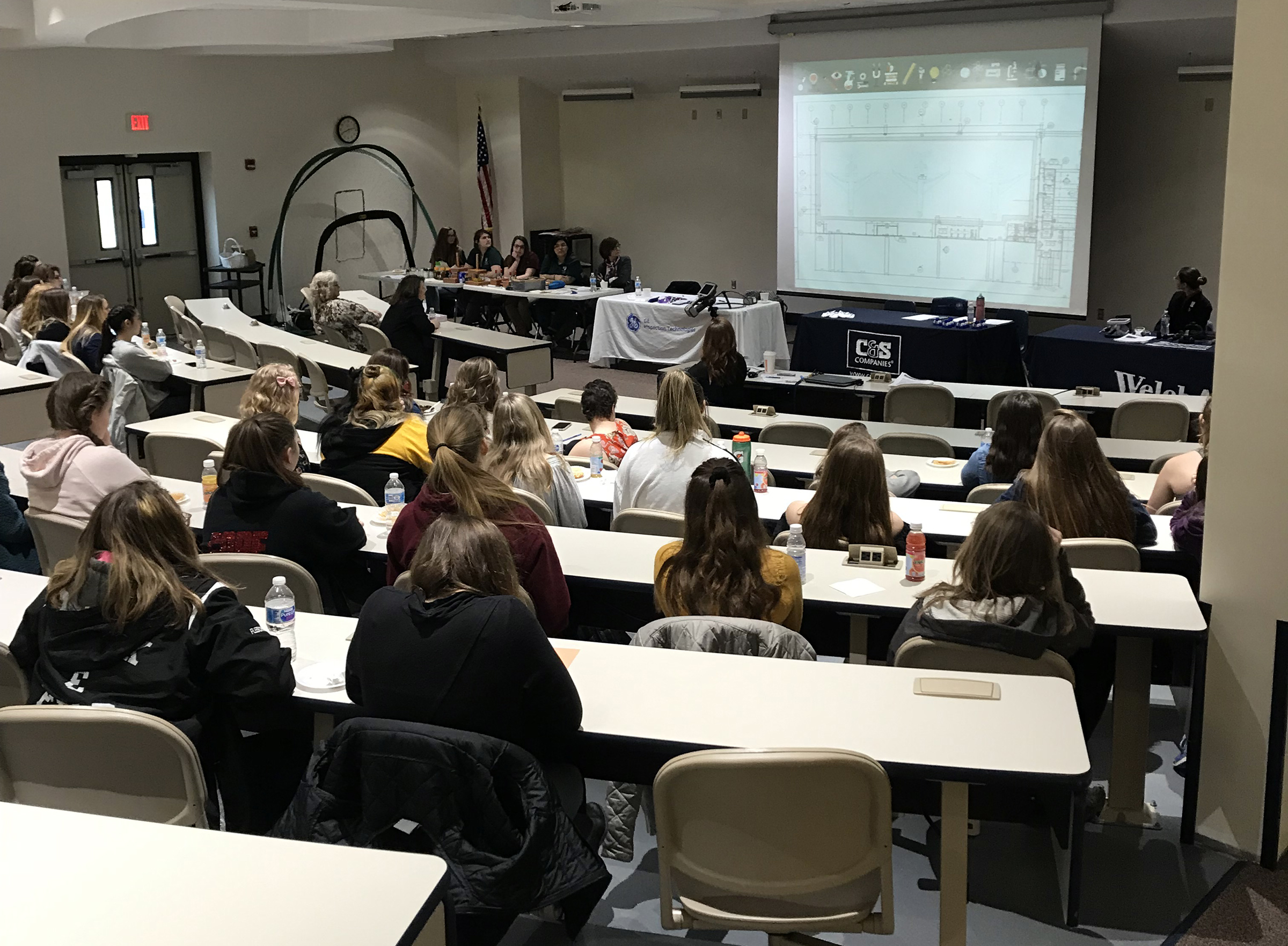 A total of 60 students attend Women in Engineering Day at JE Jordan