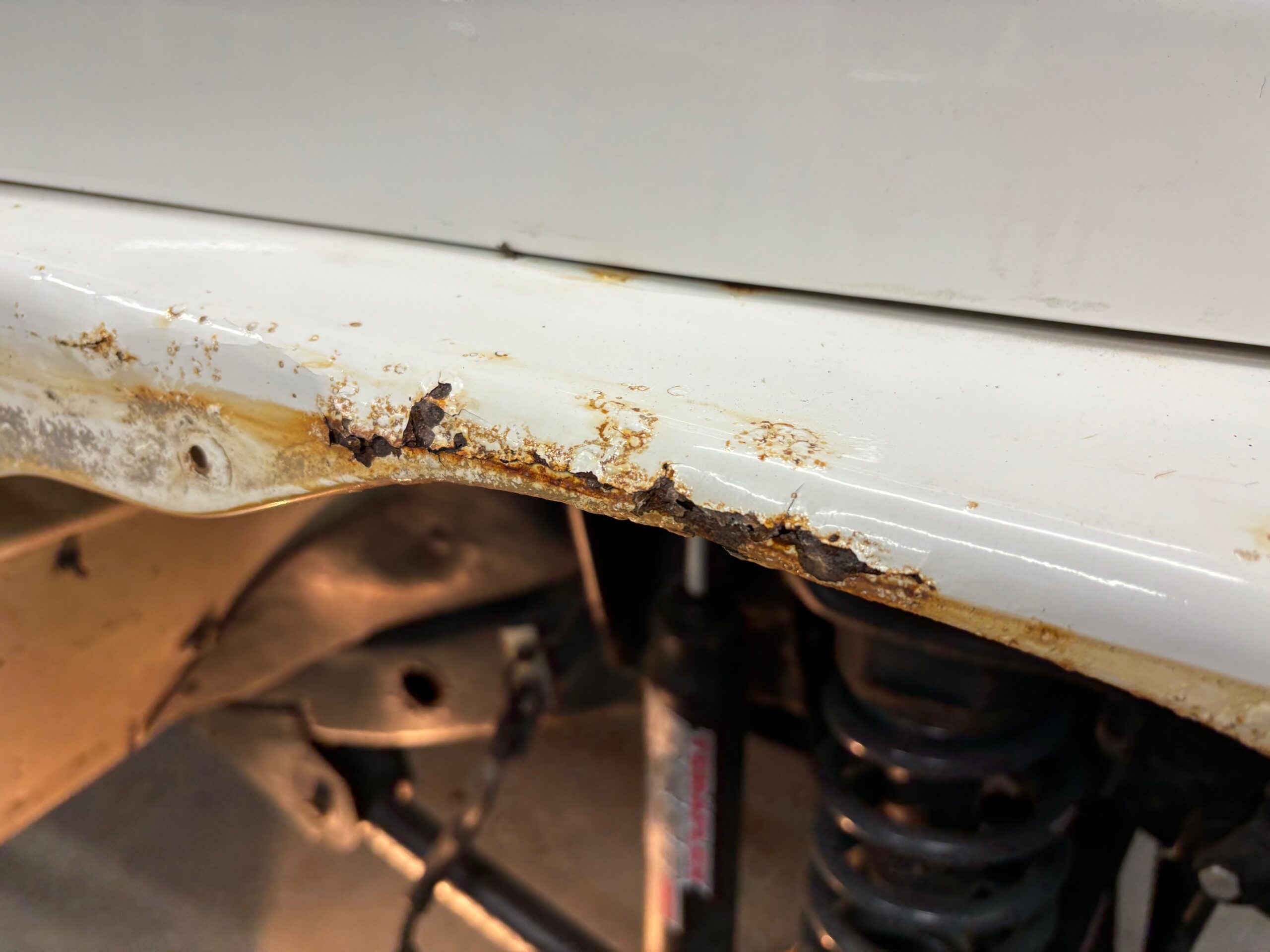 Jeep Fender Rust Repair