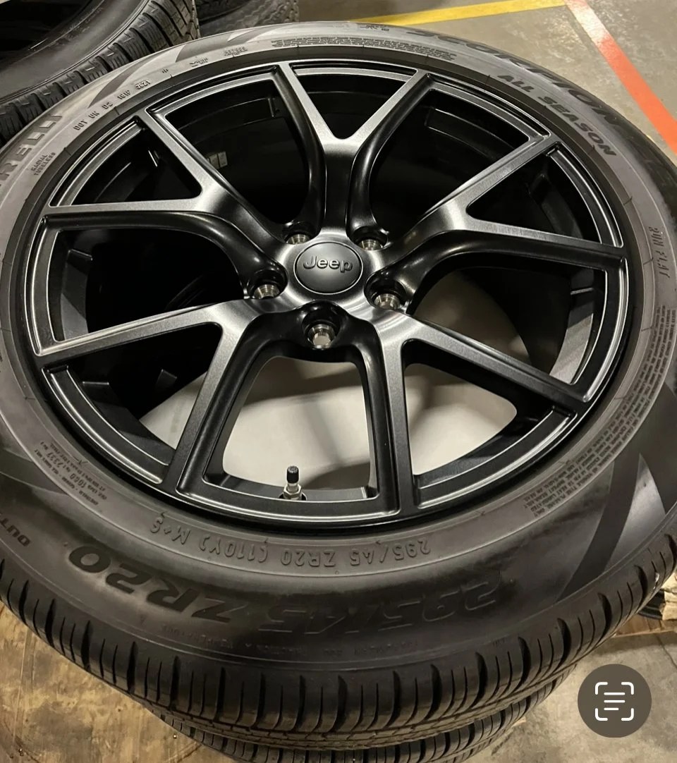 Track hawk wheels and tires Jeep Trackhawk Forum