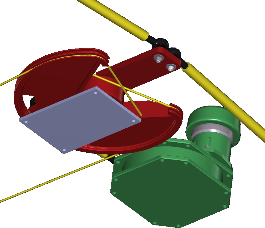 Examples of wheel steered boats catamarans cable steering