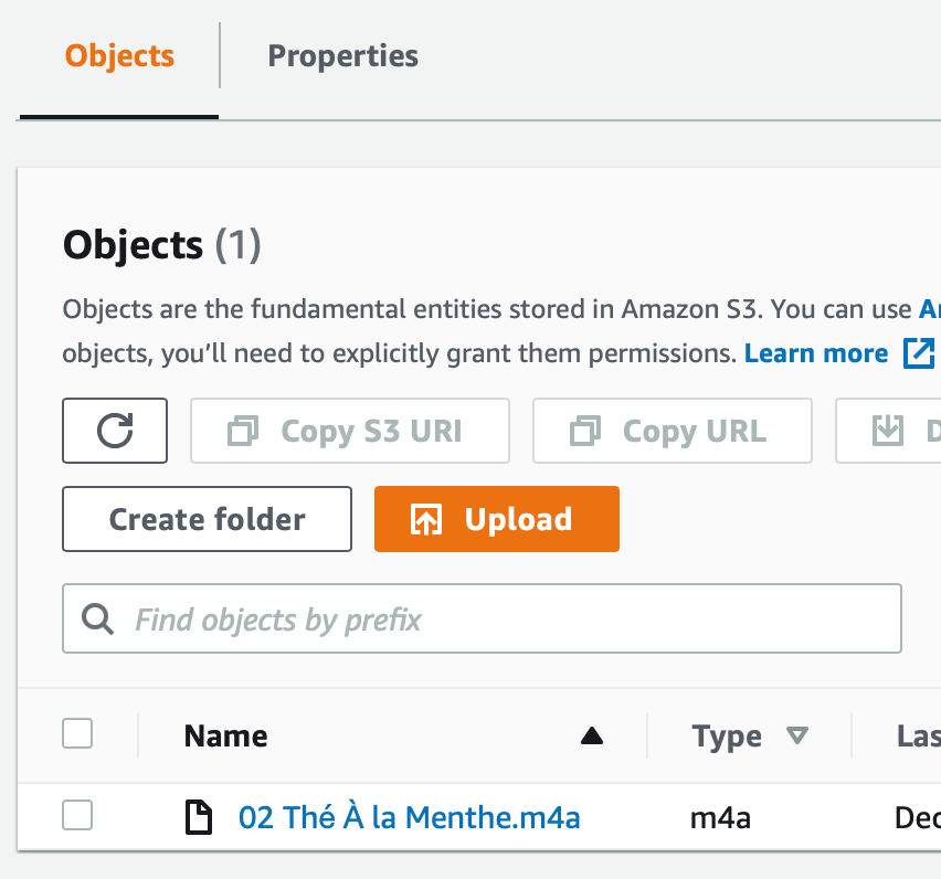 AWS S3 Glacier Deep Archive Difficulty deleting files with accents