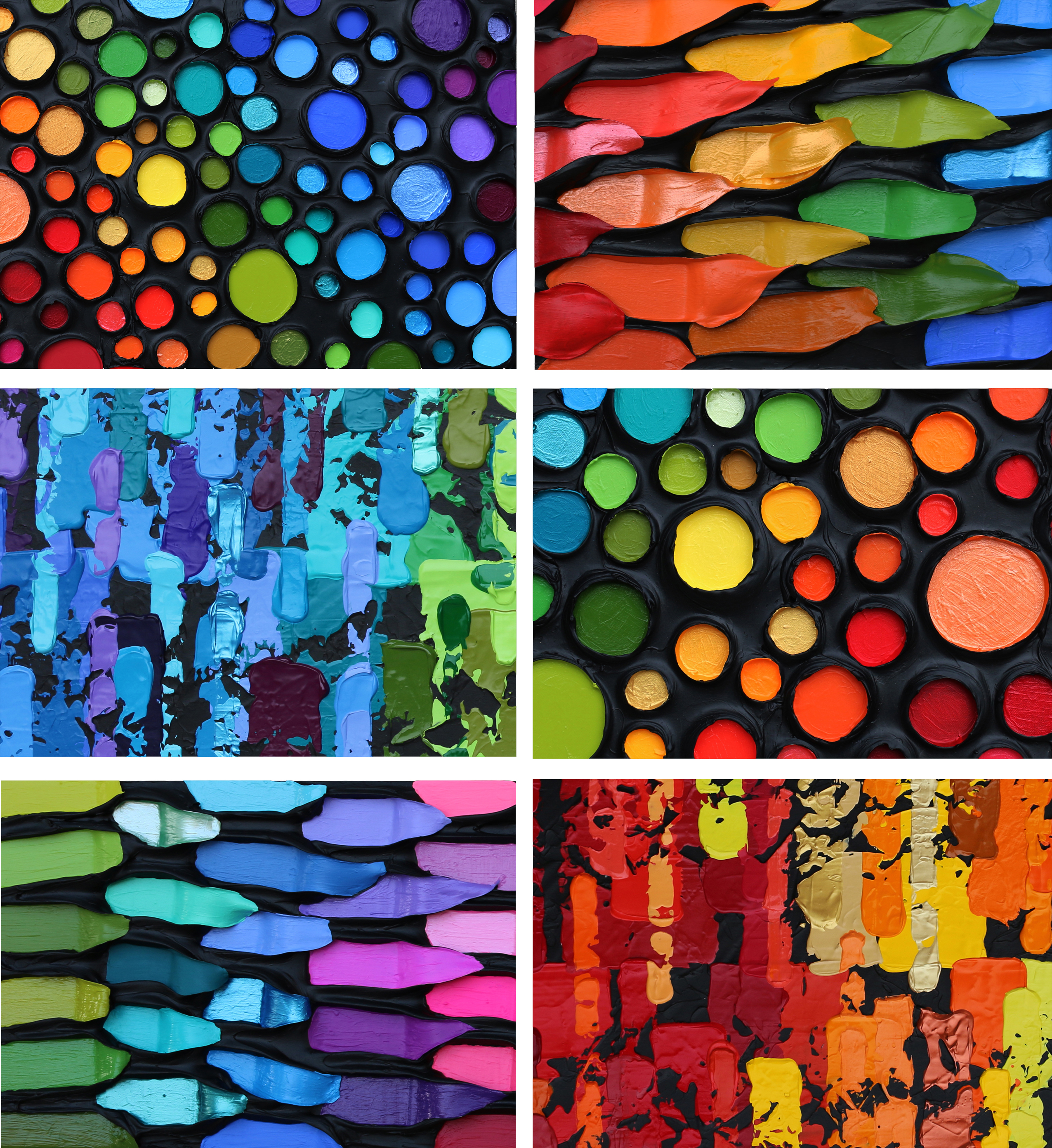 "Color Pop" Note Cards Jeff Hanson Art