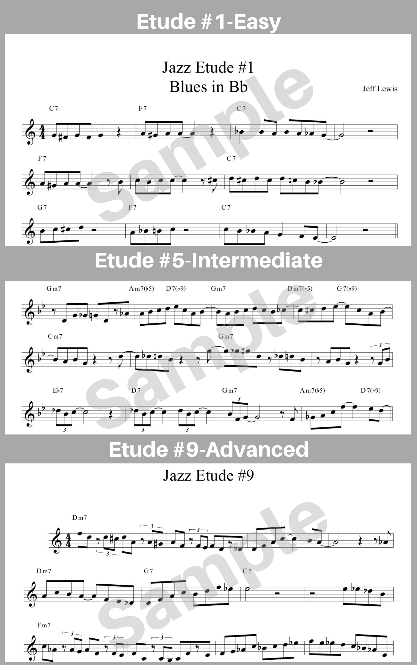 EBook 10 Jazz Etudes For Trumpet