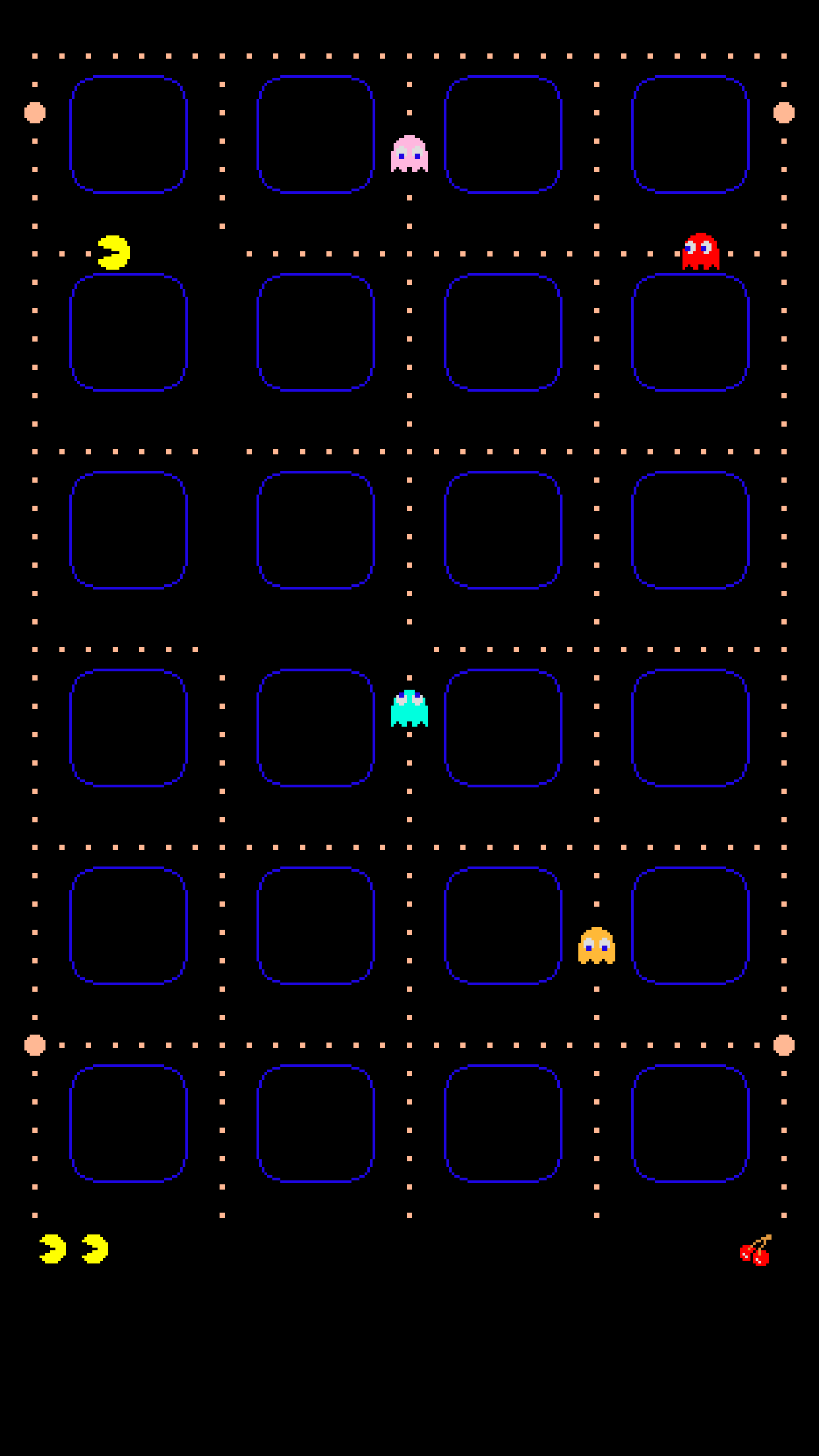 PacMan iPhone Wallpaper Jeffrey Carl Faden's Blog
