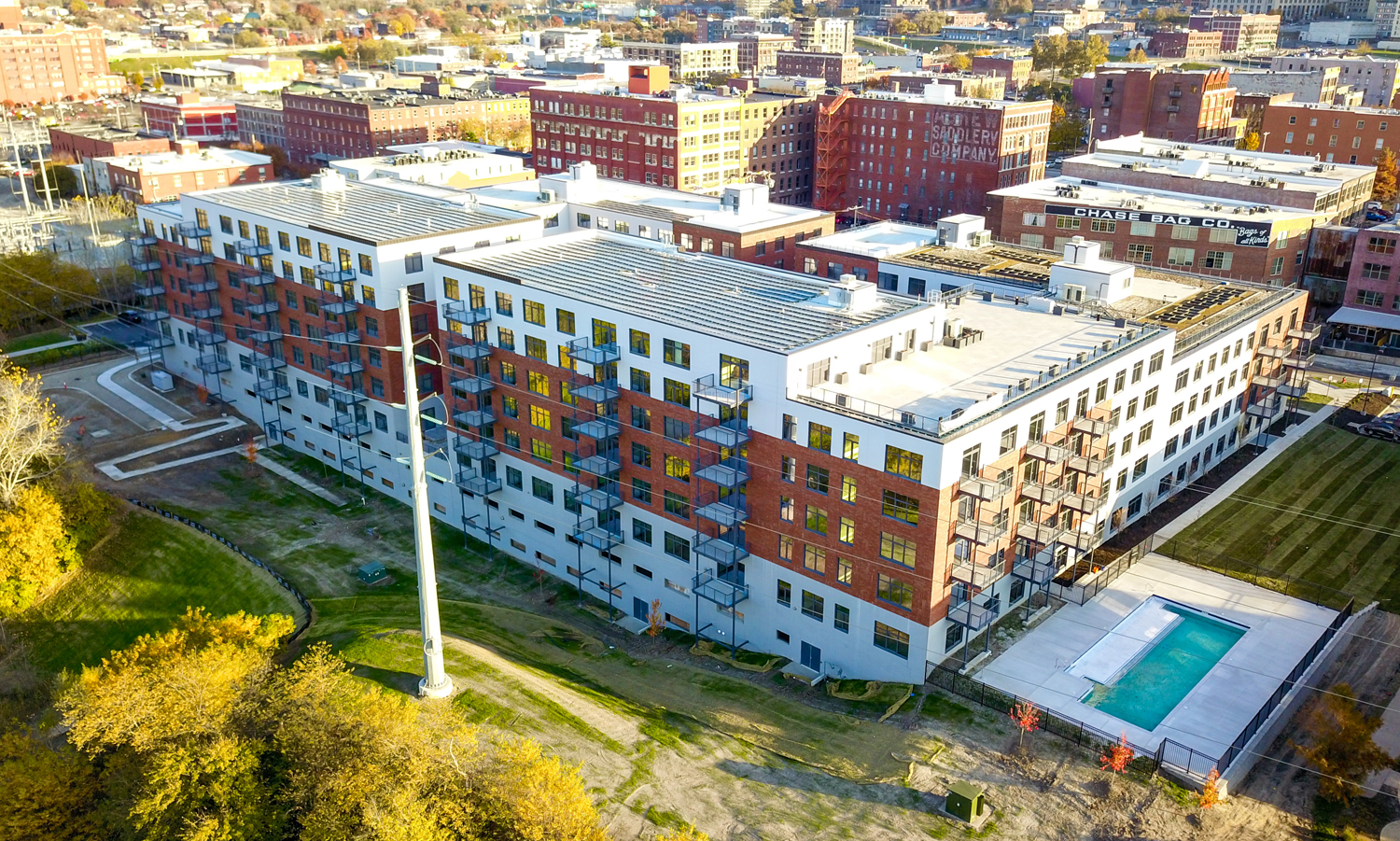 Jeffrey M. White Architect Second + Delaware Apartments