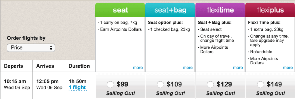 Air New Zealand Domestic Flights Warning Book Directly!