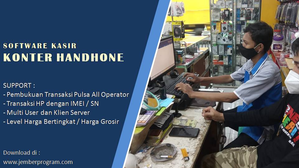 Software Kasir Terbaik Untuk Konter Handphone atau Toko