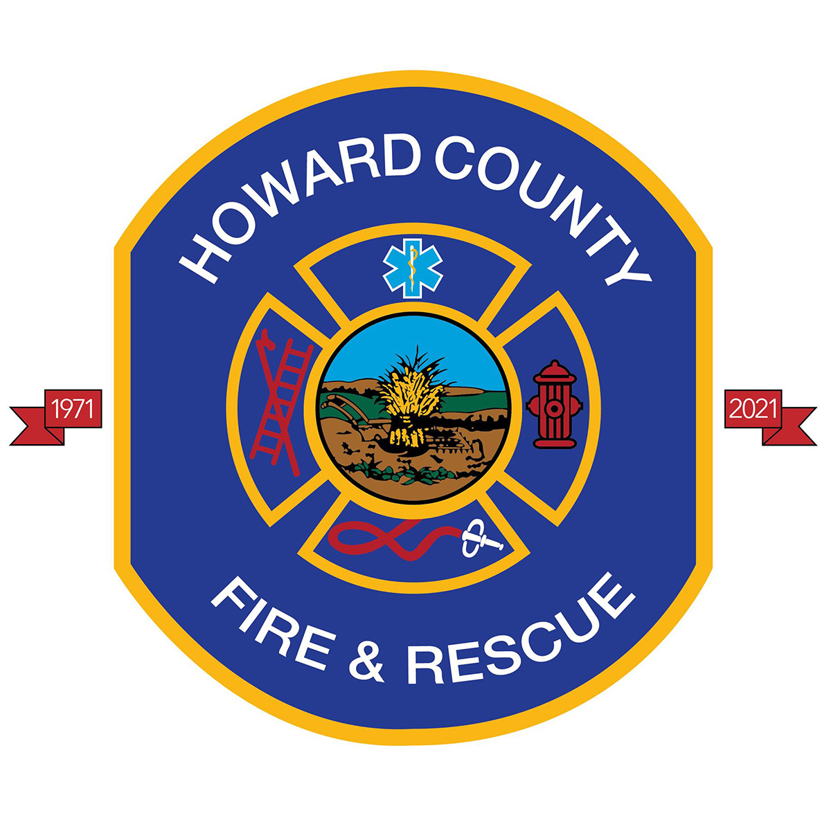 Driver Dies after Striking Rear of Howard County (MD) Fire and Rescue