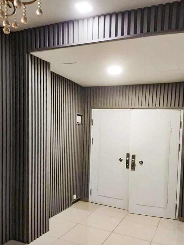 Fluted Panel JENFLOOR SPC Vinyl Laminate Flooring Installation Johor