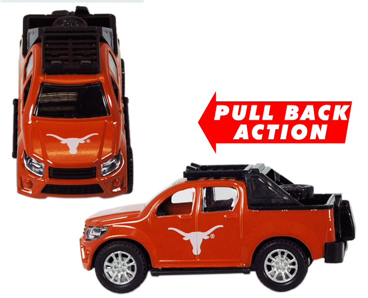 TEXAS LONGHORNS TOY TRUCK PULL BACK Jenkins Enterprises