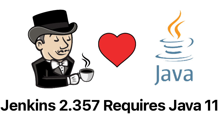 Jenkins requires Java 11 or newer