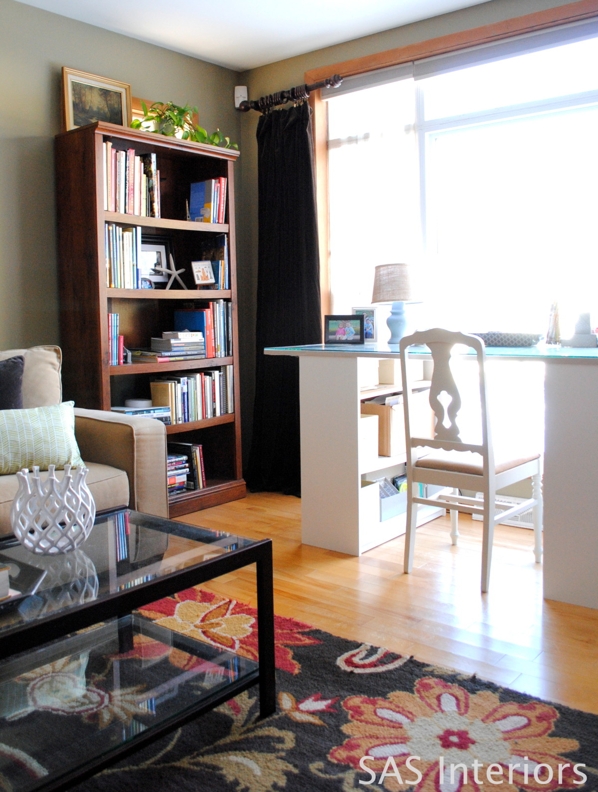 DaringDesignDecisionBookcaseinfrontofwindow Jenna Burger