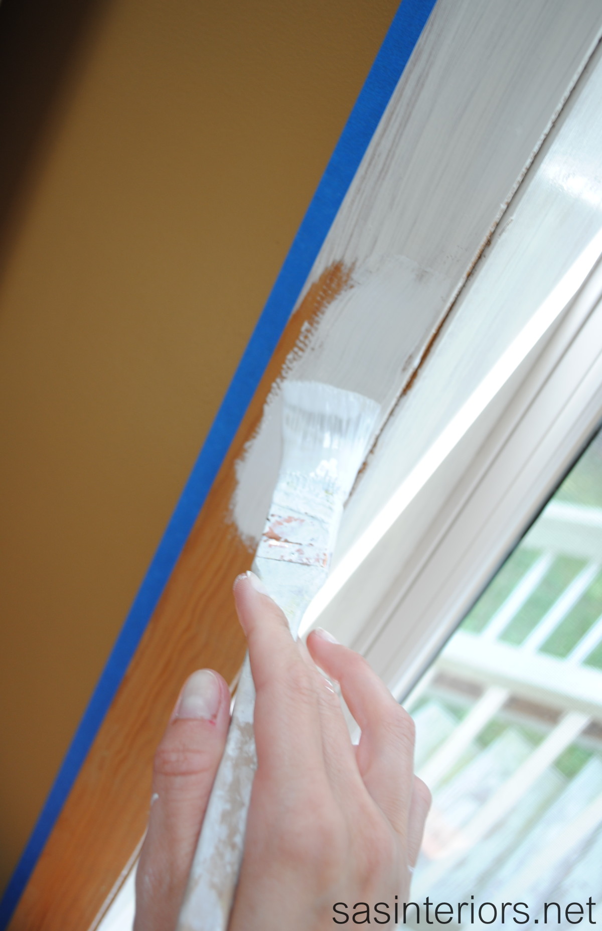 From Wood to White HowTo Paint Mouldings Jenna Burger Design