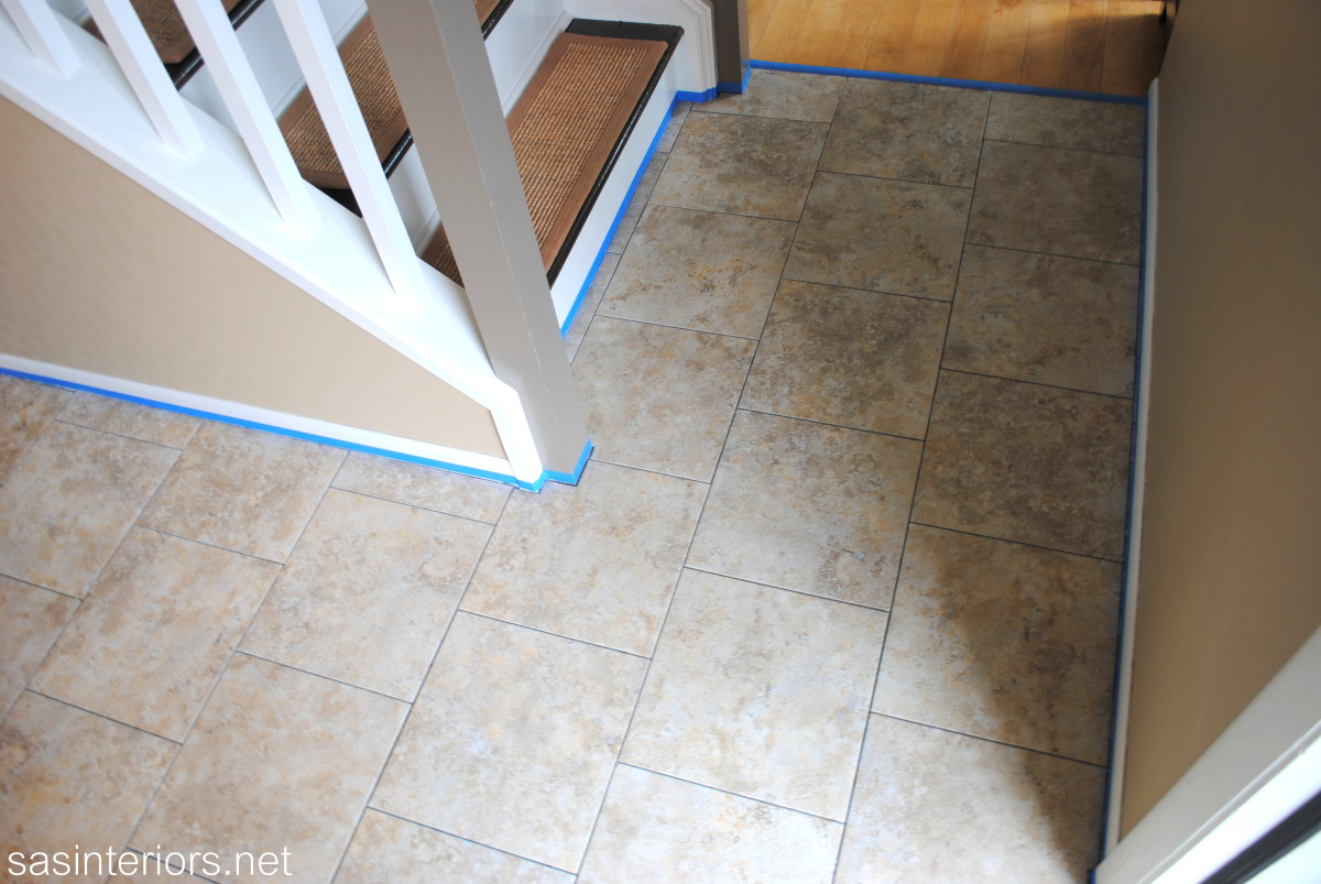 DIY Installing Groutable Luxury Vinyl Tile Jenna Burger Design LLC