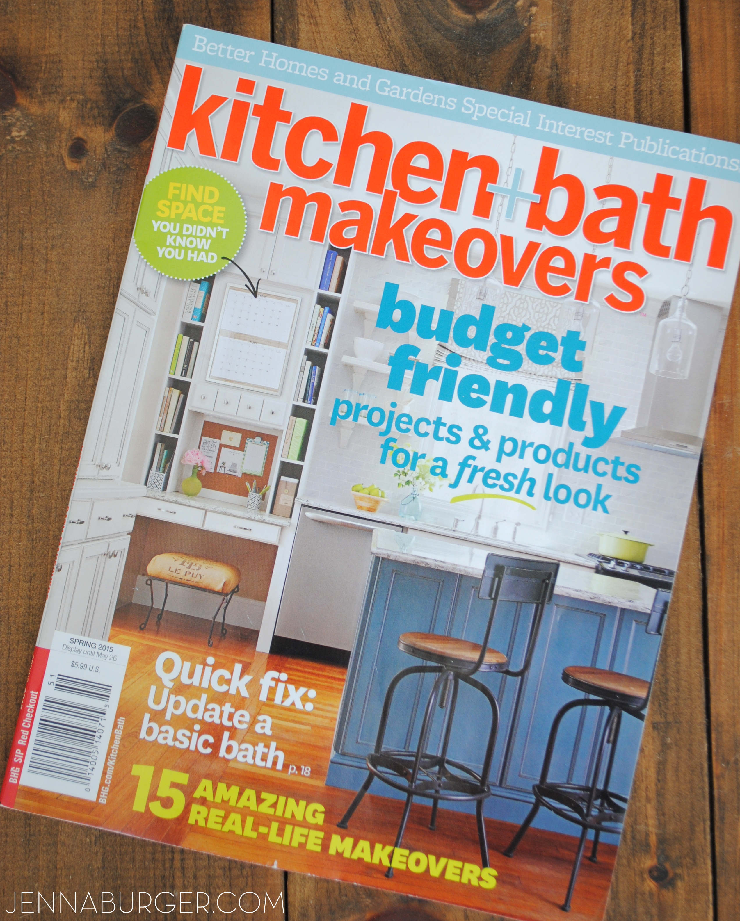 BHG Kitchen + Bath Makeovers COVER Feature Year 2 Jenna Burger