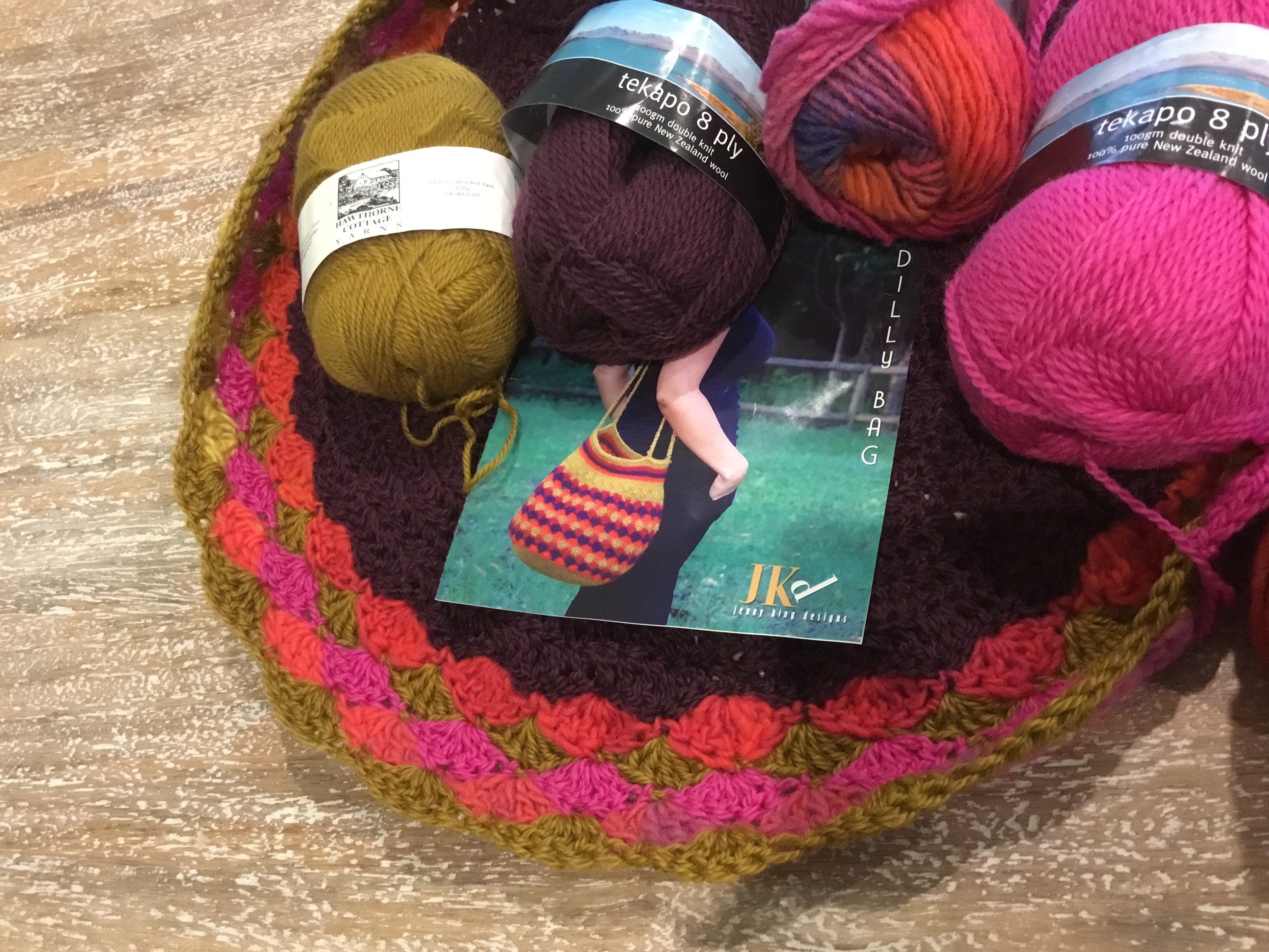 Felted Dilly Bag Jenny King Designs