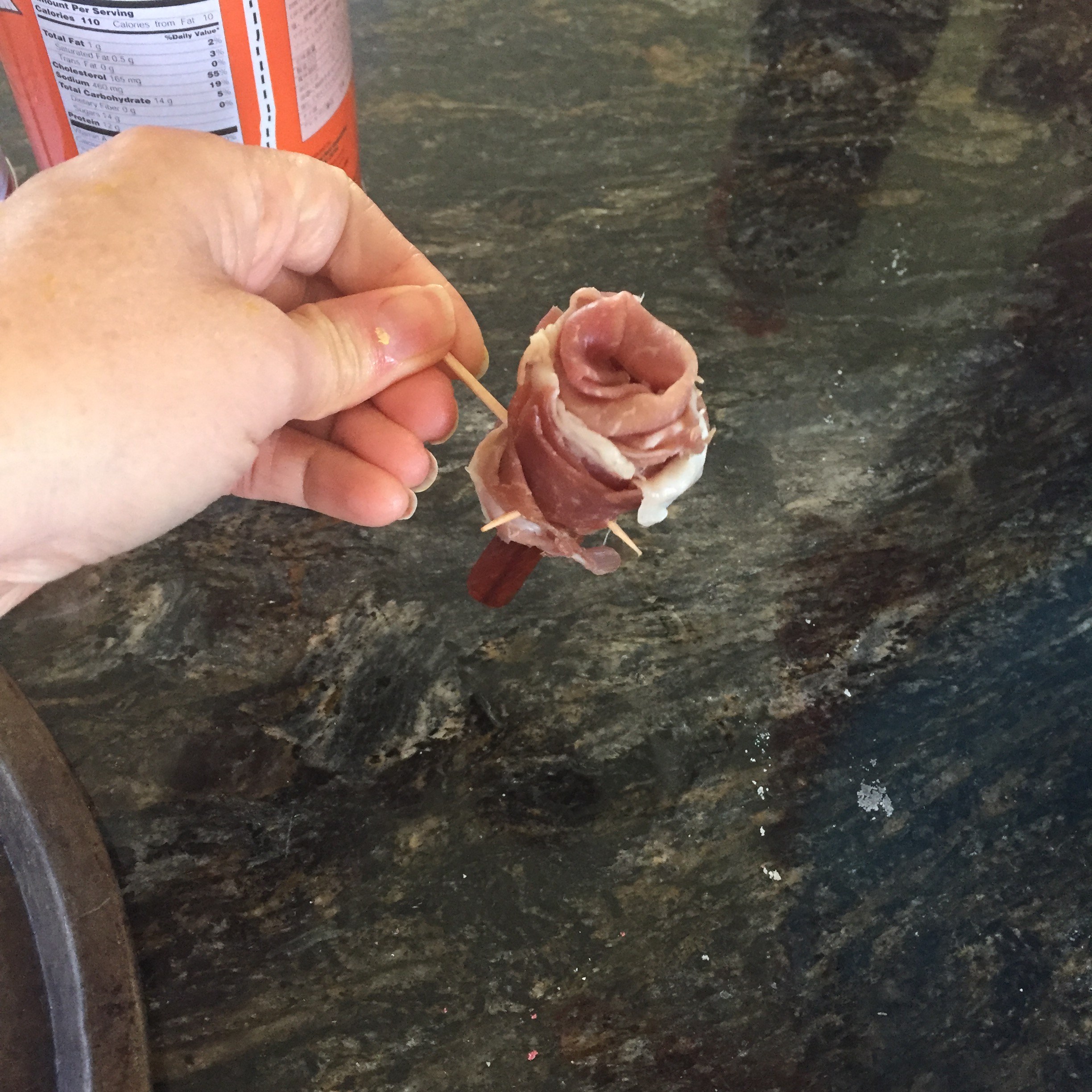 Meat bouquet of flowers Father’s Day DIY Jenny Smith