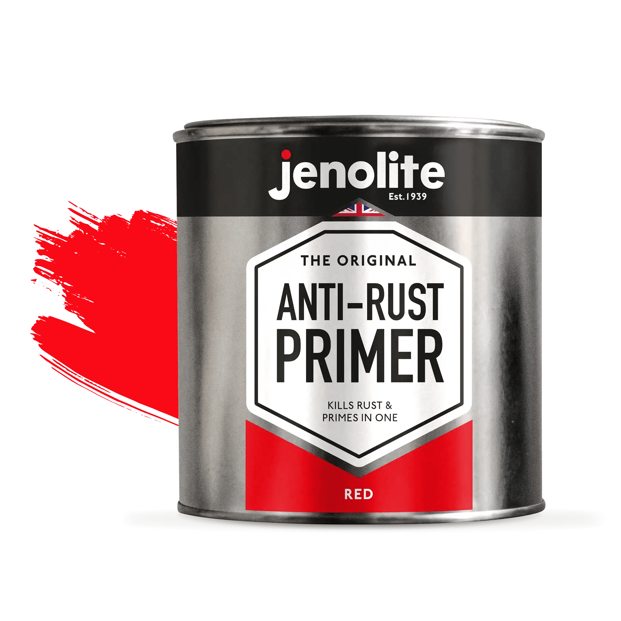 AntiRust Primer Red Oxide 1 Litre Tin Paint Jenolite