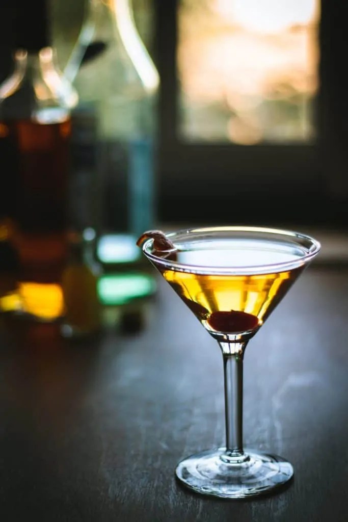 Manhattan Recipe with Quick Homemade Bitters Jen Reviews