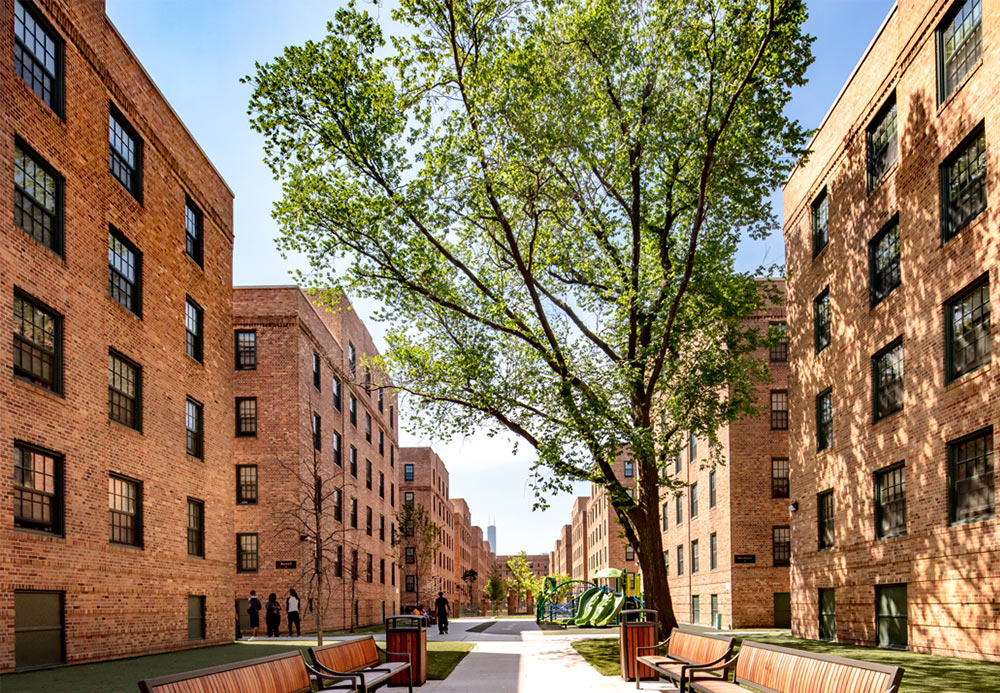 Marshall Field Garden Apartments Jensen Window Corporation