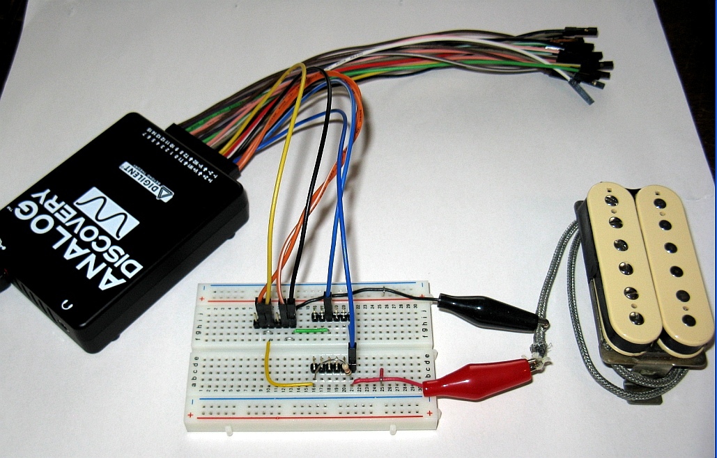 Measuring ElectricGuitar Pickup Impedance with Digilent Analog Discovery