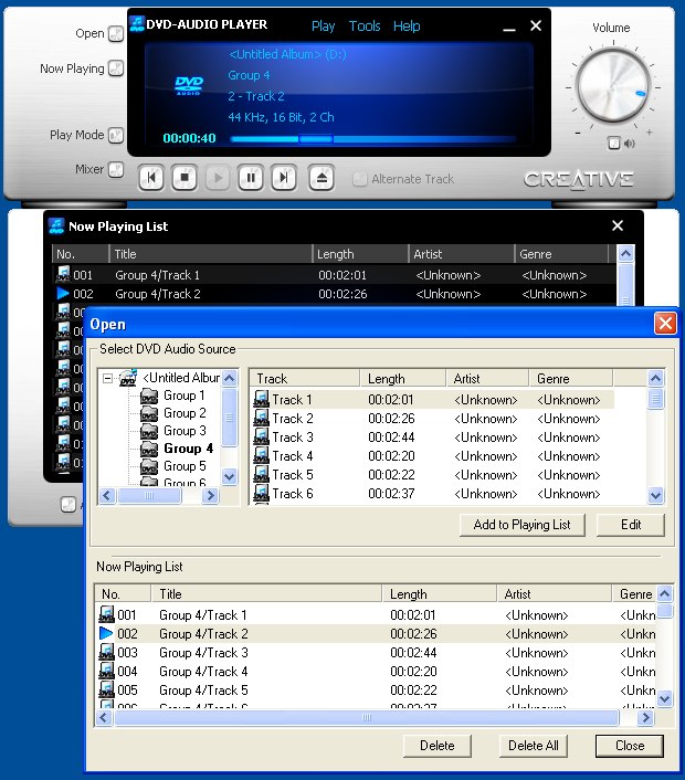 Creating DVDAudio Discs Using dvdaauthor