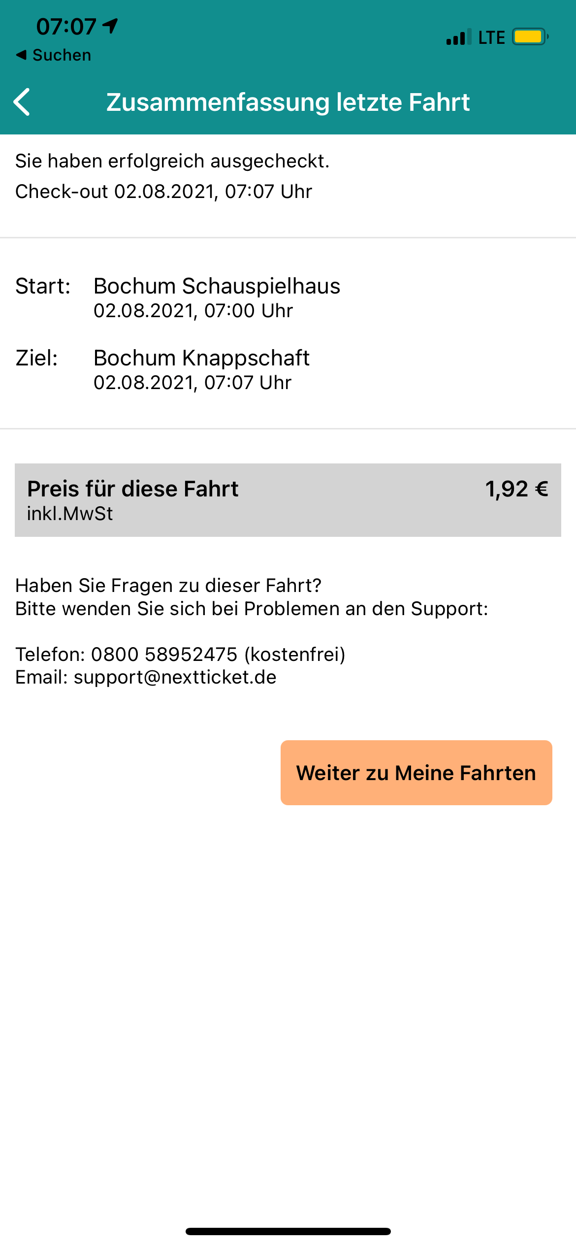 eTarif im VRR ab Dezember bei der Bogestra / Test vom nextTicket 2.0