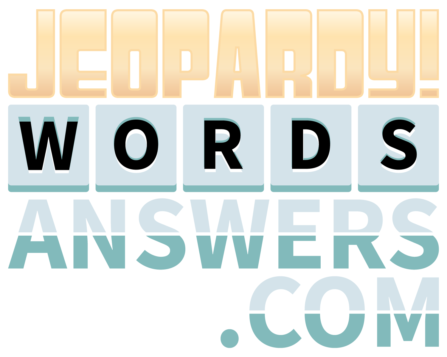 Vocabulary Jeopardy Words Answers