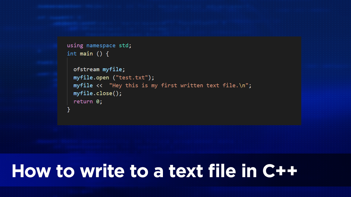 How To Read And Write To Text File C Tutorial Visual