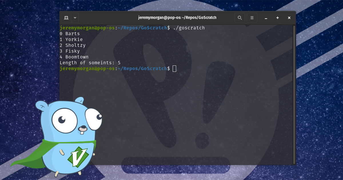 Introduction to Golang Slices Jeremy's Go Blog