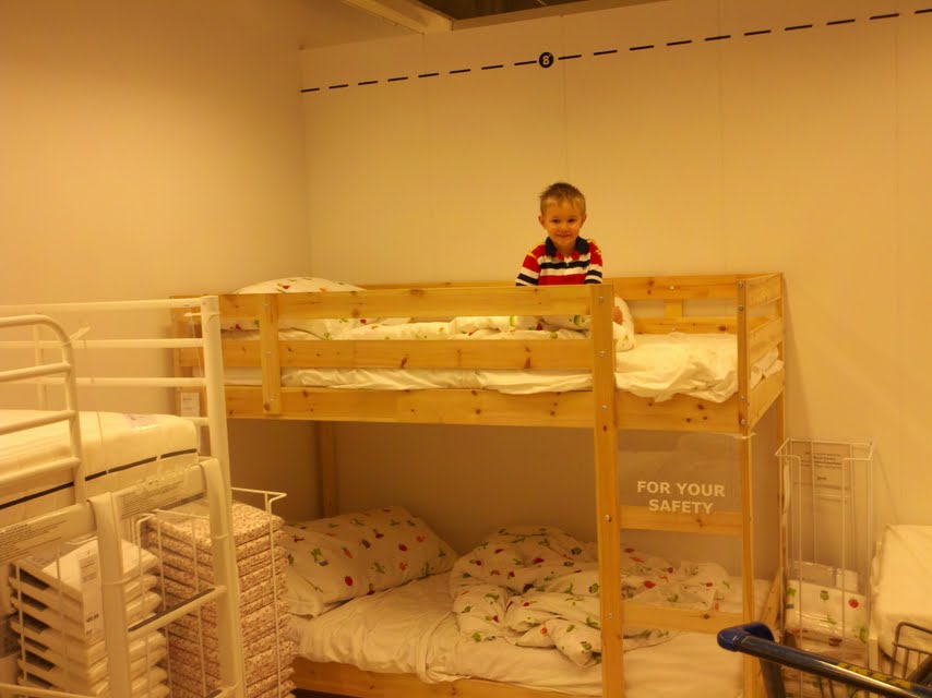 Tyler's New Big Boy Bunk Bed