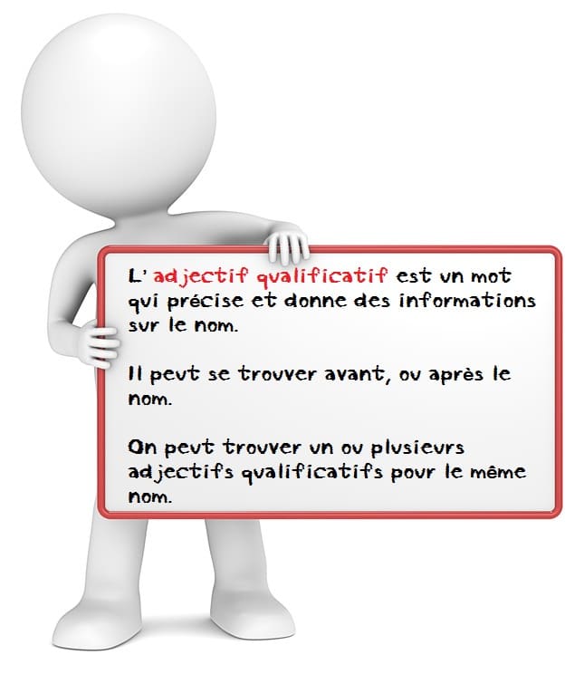 L' adjectif qualificatif