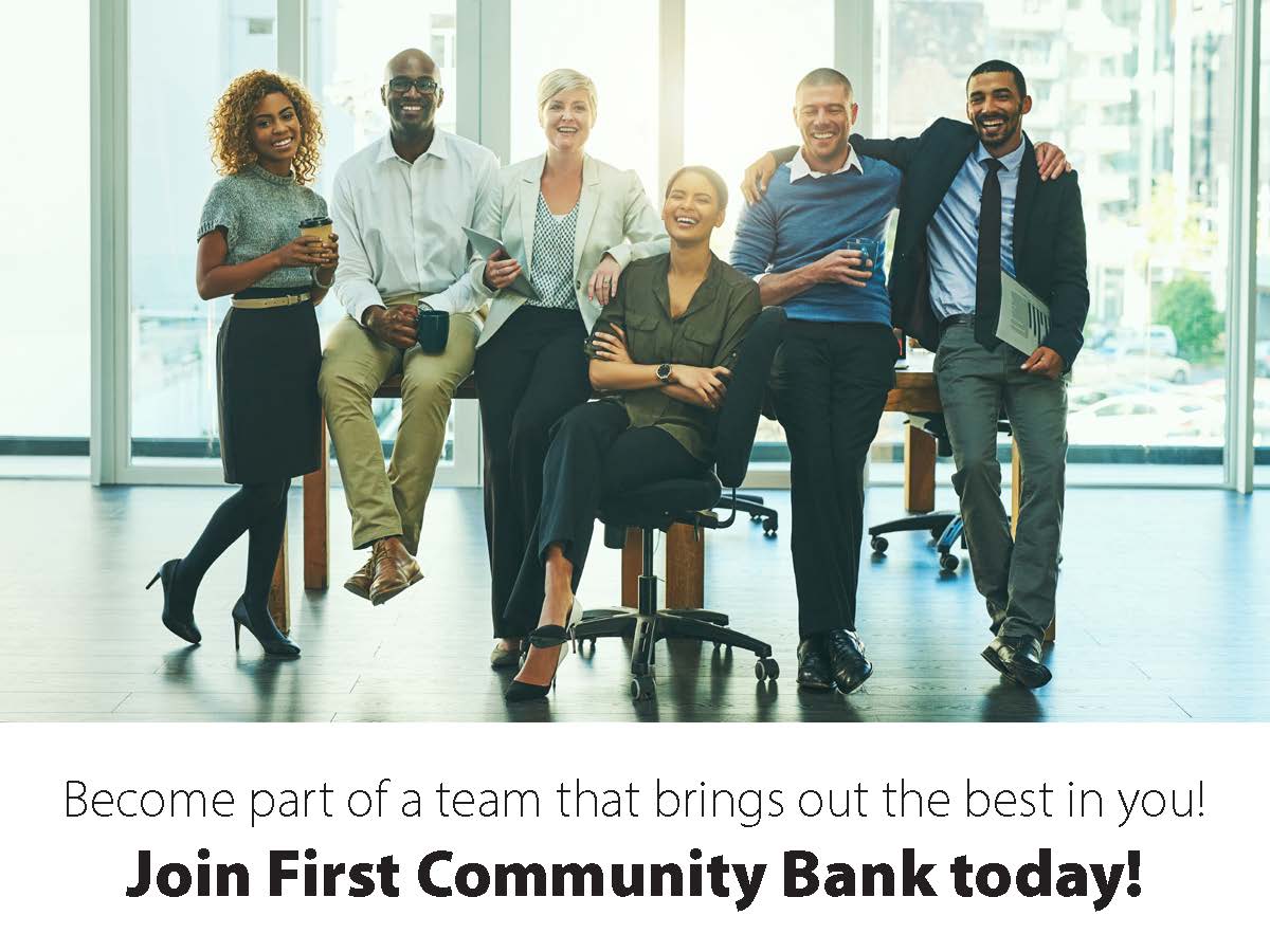 to First Community Bank First Community Bank