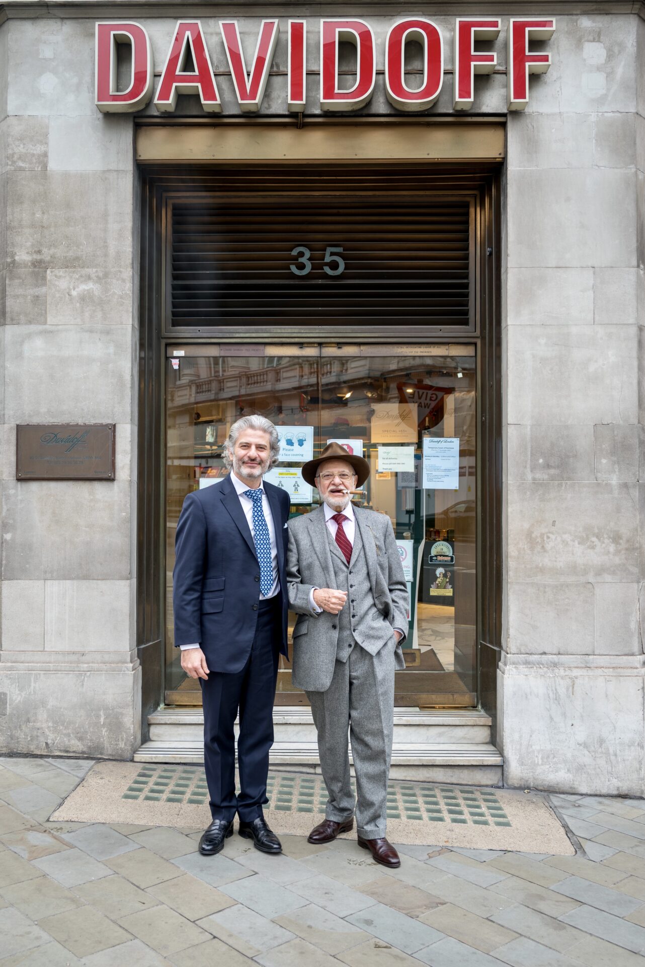 JERMYN STREET'S OPEN DOOR SERIES DAVIDOFF OF LONDON Jerymn