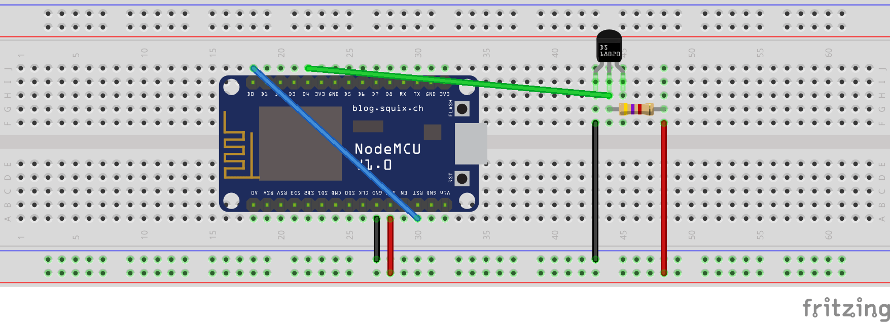 Jerome Bernard WiFi Temperature Sensor with NodeMCU/ESP8266