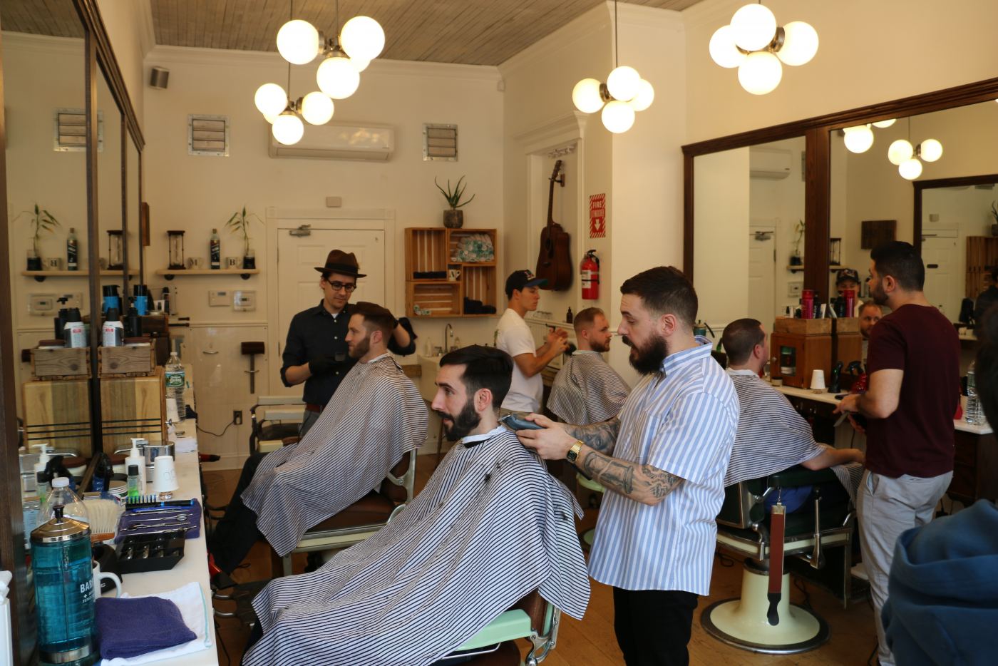 New era of barbering Shave and a haircut (more than two bits)